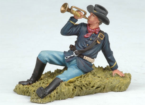 Andrea Miniatures US-Hornist, am Boden liegend