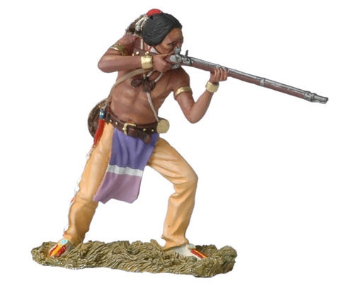 Andrea Miniatures Cheyenne, Gewehr abfeuernd