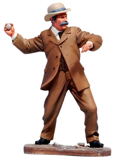 Andrea Miniatures Bürger, Stein werfend