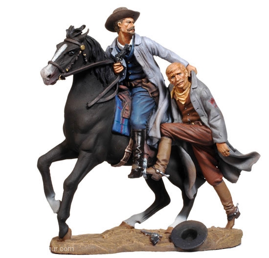 Andrea Miniatures Cole Younger rettet seinen Bruder Jim