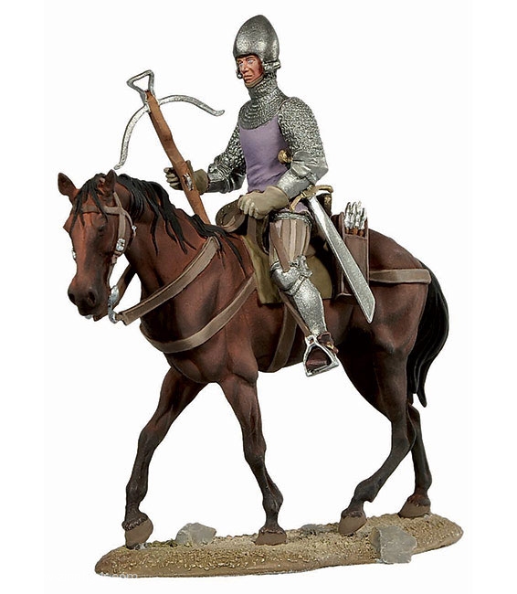 Andrea Miniatures Armbrustschütze zu Pferd