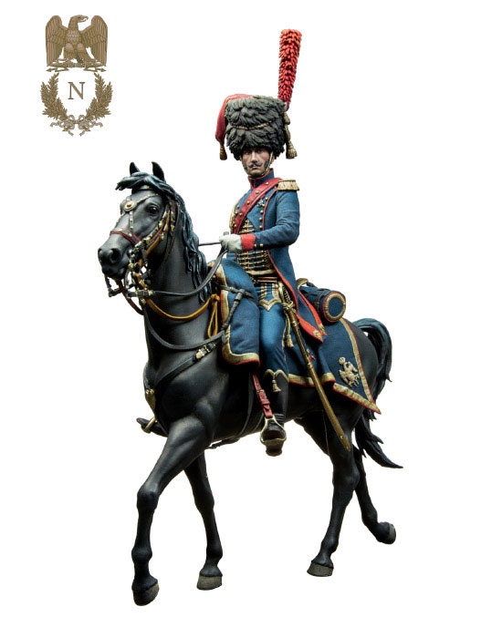 Andrea Miniatures Offizier der Berittenen Garde-Artillerie zu Pferd