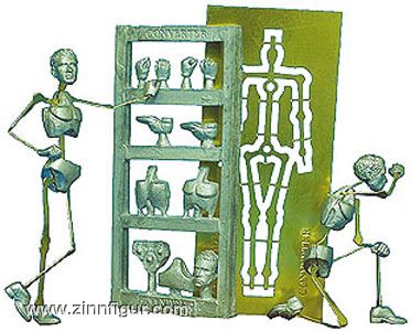 Andrea Miniatures 'Figuren-Skelett'