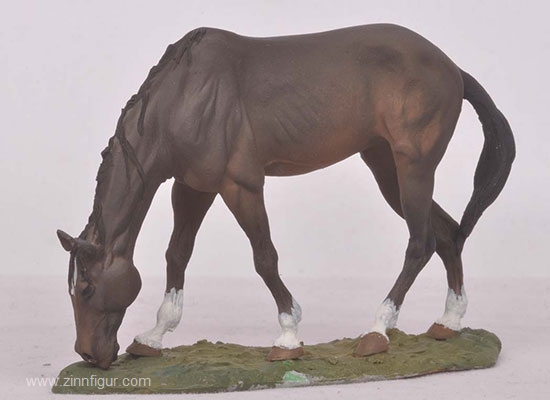 Andrea Miniatures Grasendes Pferd