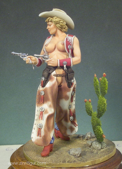 Andrea Miniatures Cowboy-Mädchen