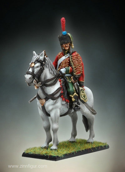Andrea Miniatures Husaren-Trompeter zu Pferd