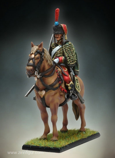 Andrea Miniatures Husaren-Mannschaft zu Pferd