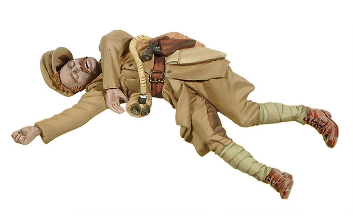 Andrea Miniatures Gefallener Britischer Panzer-Offizier