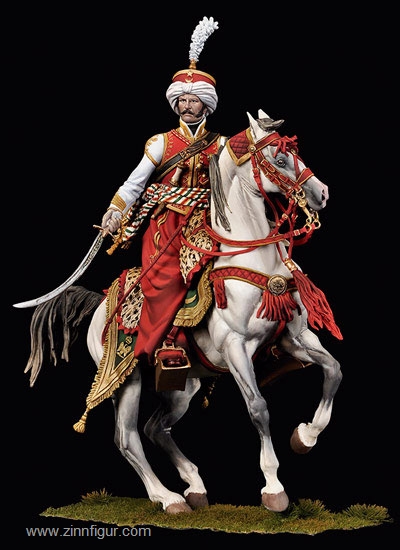Andrea Miniatures Mameluken-Offizier zu Pferd