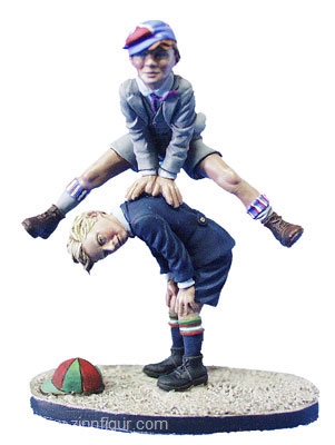 Andrea Miniatures Bockspringen (2 Figuren)