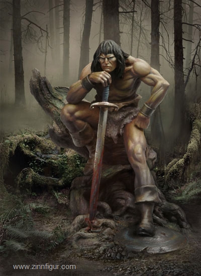Andrea Miniatures Cimmerianischer König (frei nach Conan der Barbar)