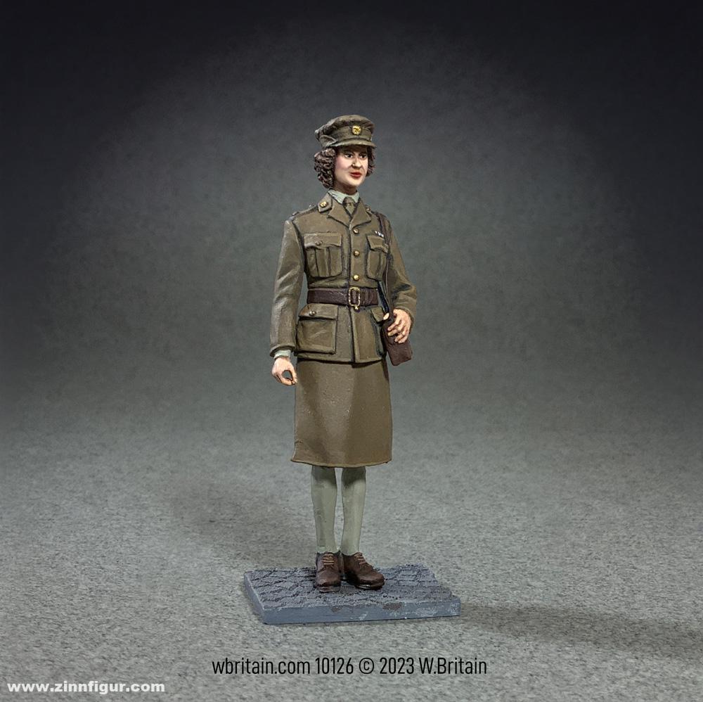 W. Britain Prinzessin Elizabeth in ATS Uniform - 1944-45