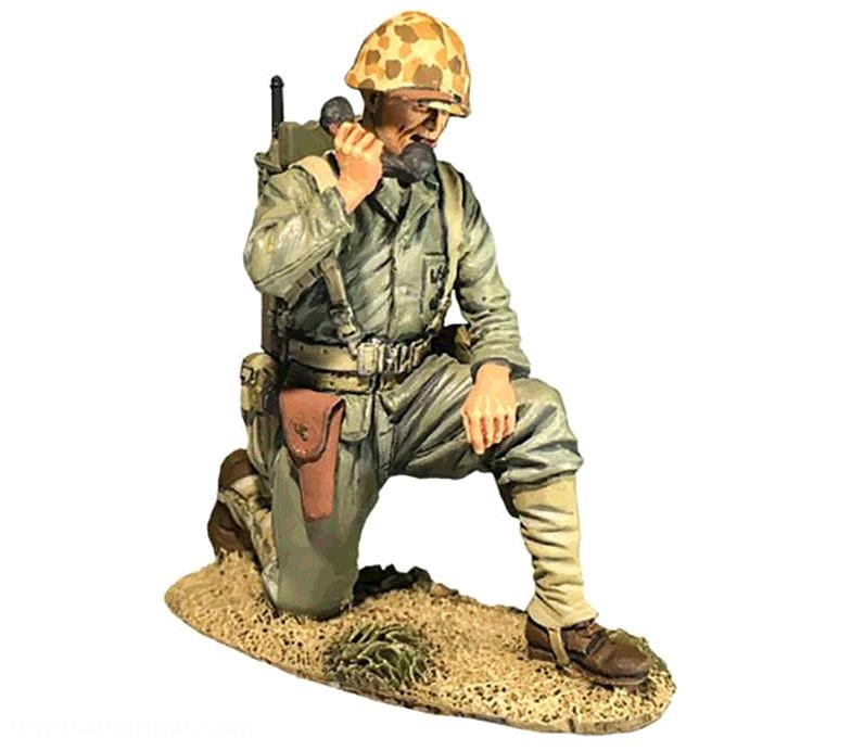 W. Britain US Marine mit SCR300 Funkgerät - 1944-45