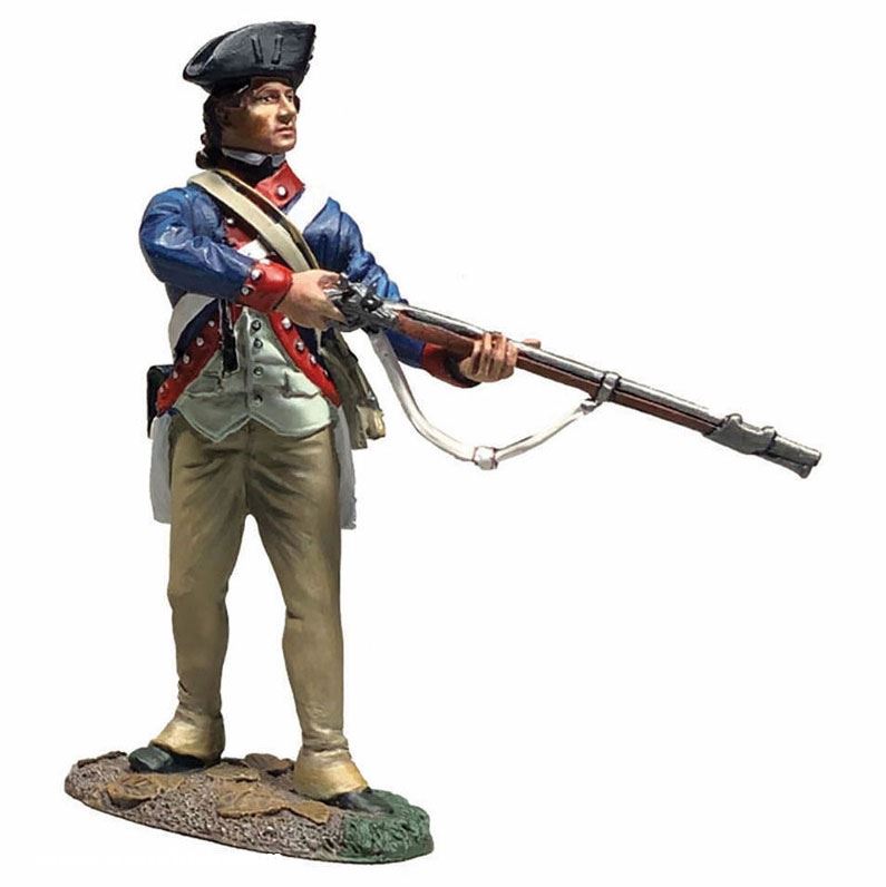 W. Britain Soldat - 1st American Regiment - Continental Army - 1779-87