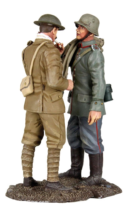 W. Britain 'Gefangene und Verwundete in die Etappe'