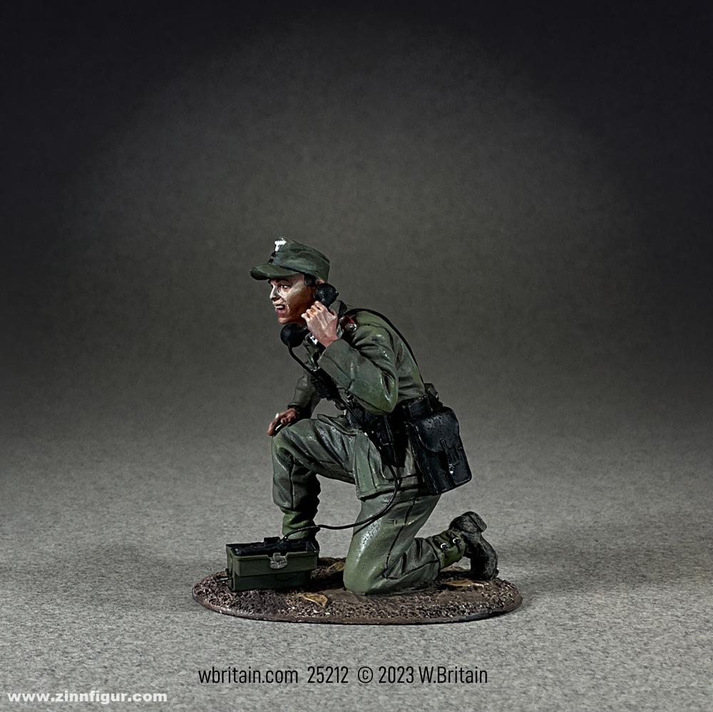 W. Britain Artillerieoffizier am Feldtelefon - 1941-45