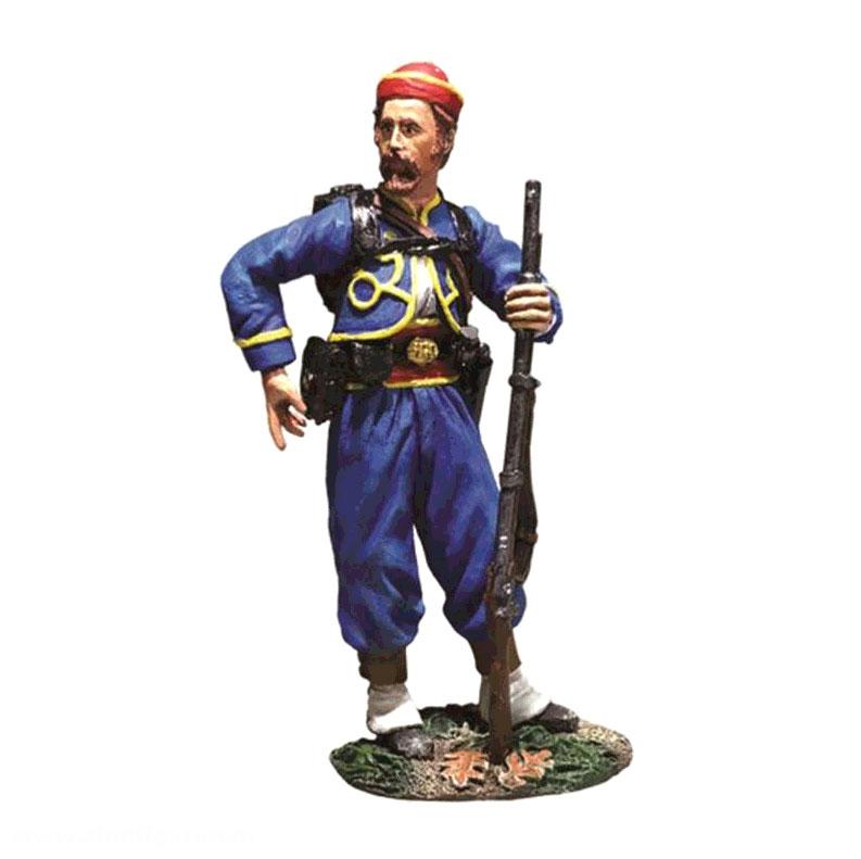 W. Britain Zouave - 146th New York - nach Patrone greifend