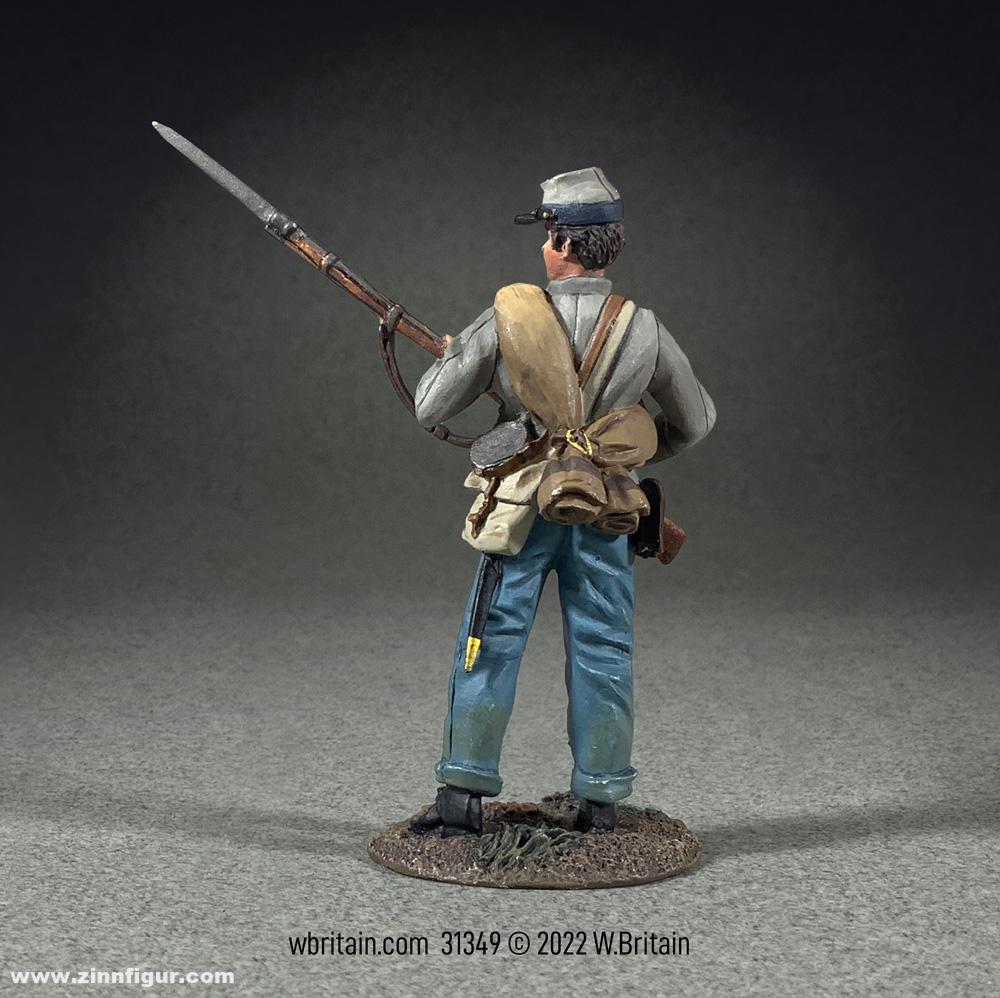 W. Britain Konföderierter Infanterist in Shell-Jacke #2