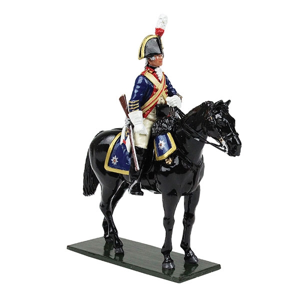 W. Britain Mannschaft der Horse Guards (Blues) - 1795