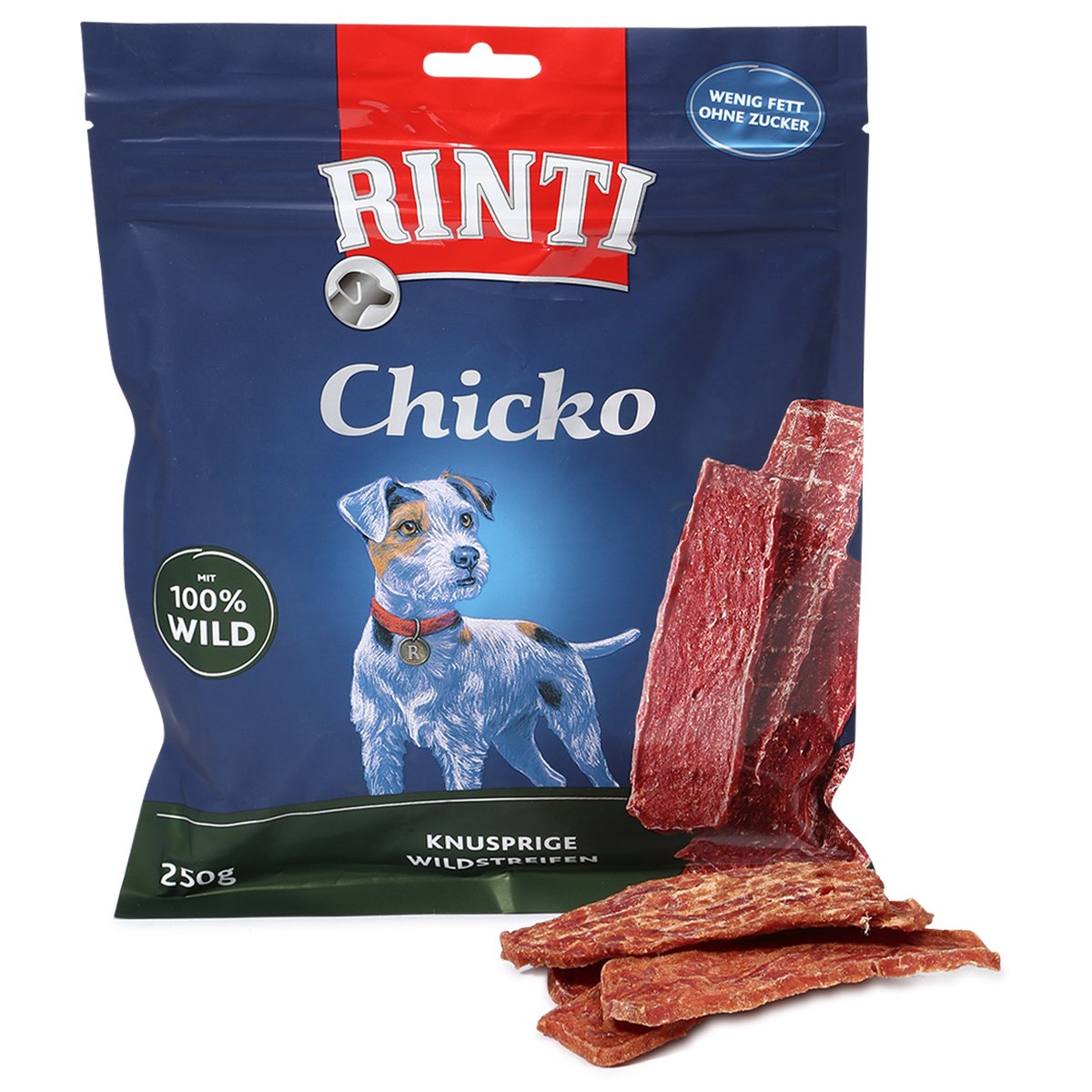 Rinti Hundesnack Chicko Wild 'crispy' 250g