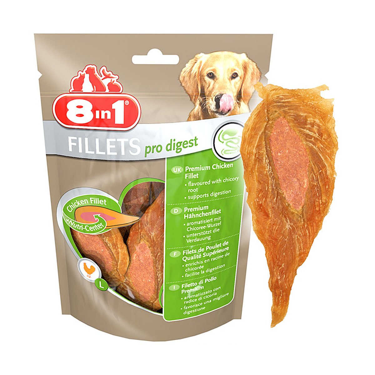 8in1 Fillets pro digest Größe S 80 g