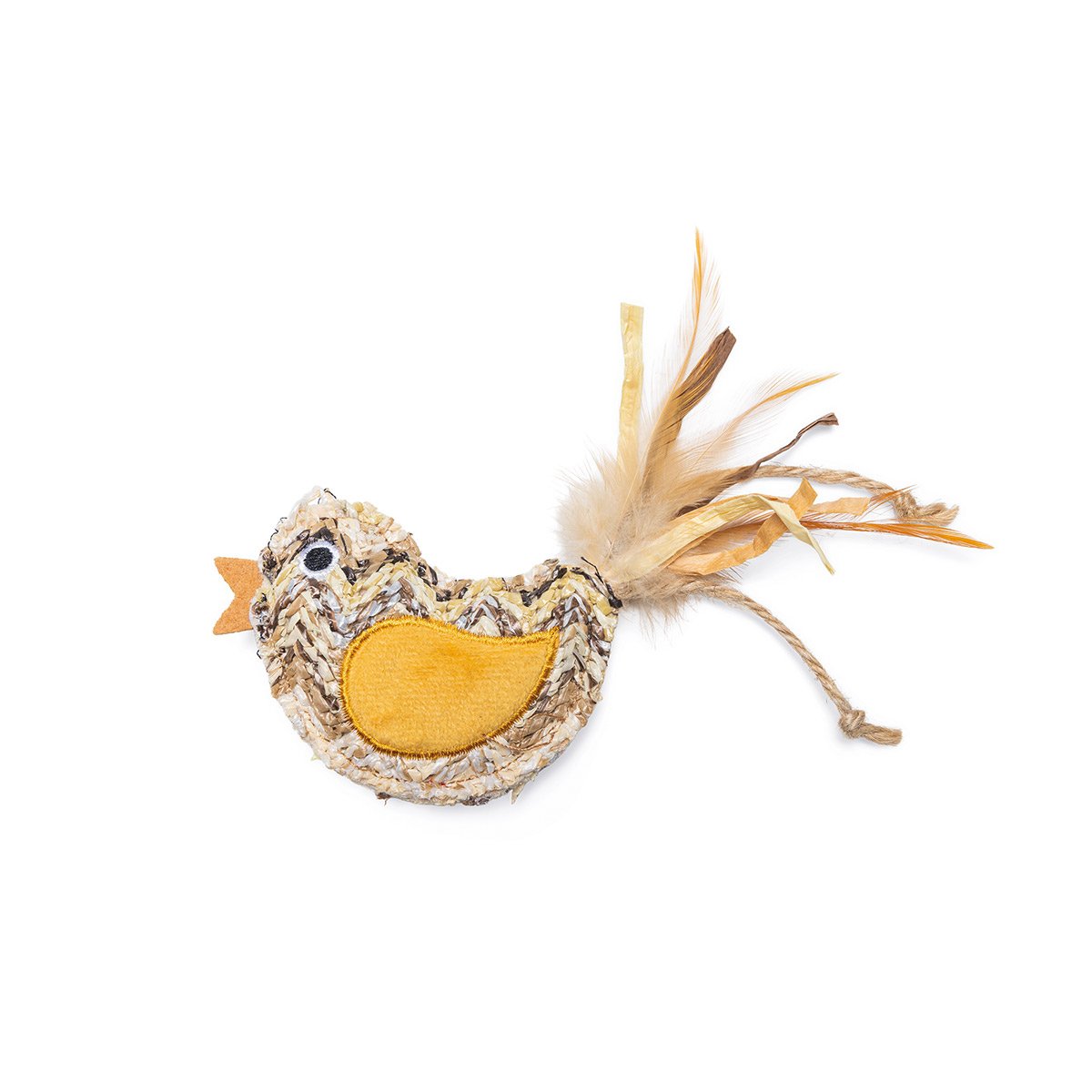 Beeztees Katzenspielzeug Vogel Flity mit Katzenminze