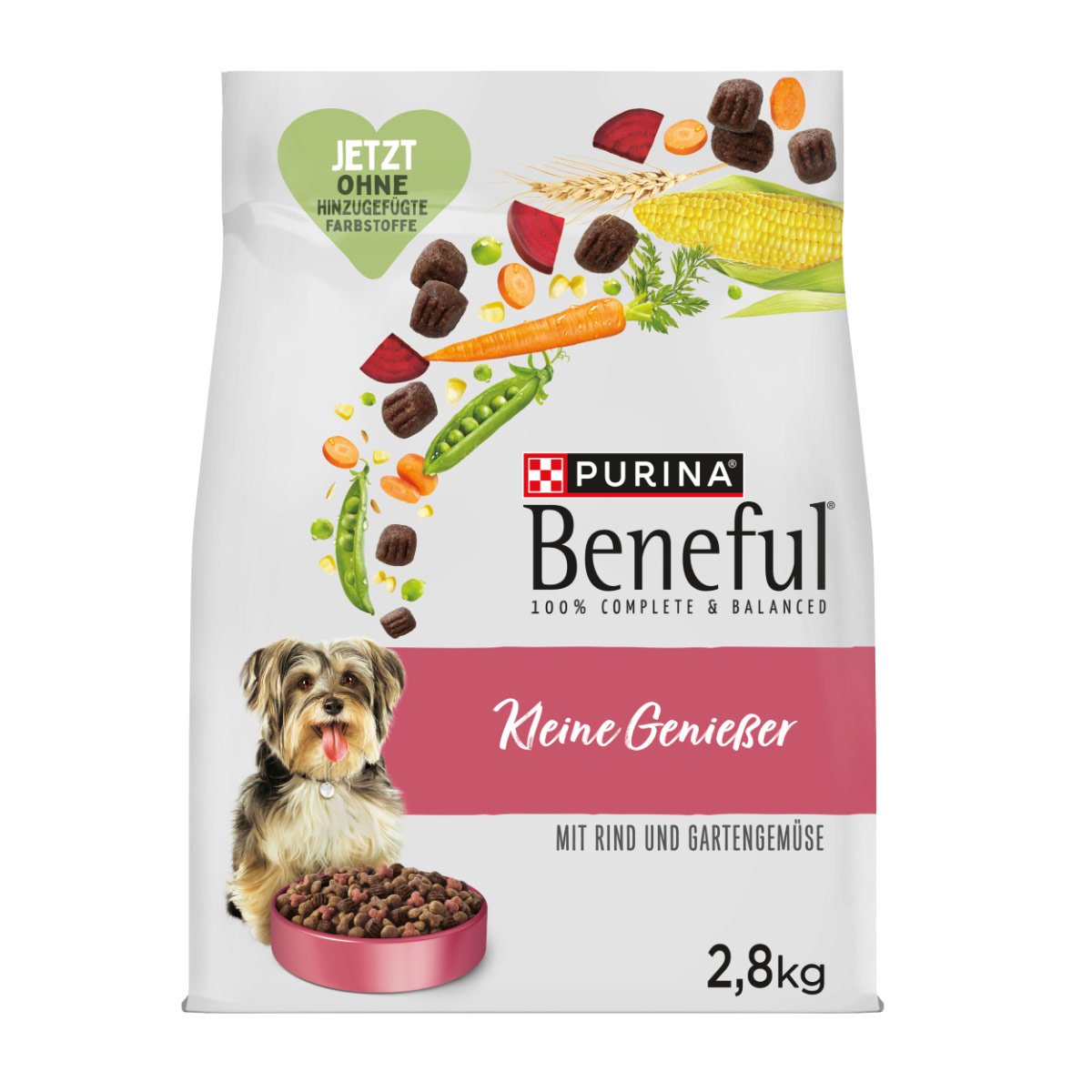 PURINA BENEFUL Kleine Genießer, Rind & Gemüse 2,8 kg