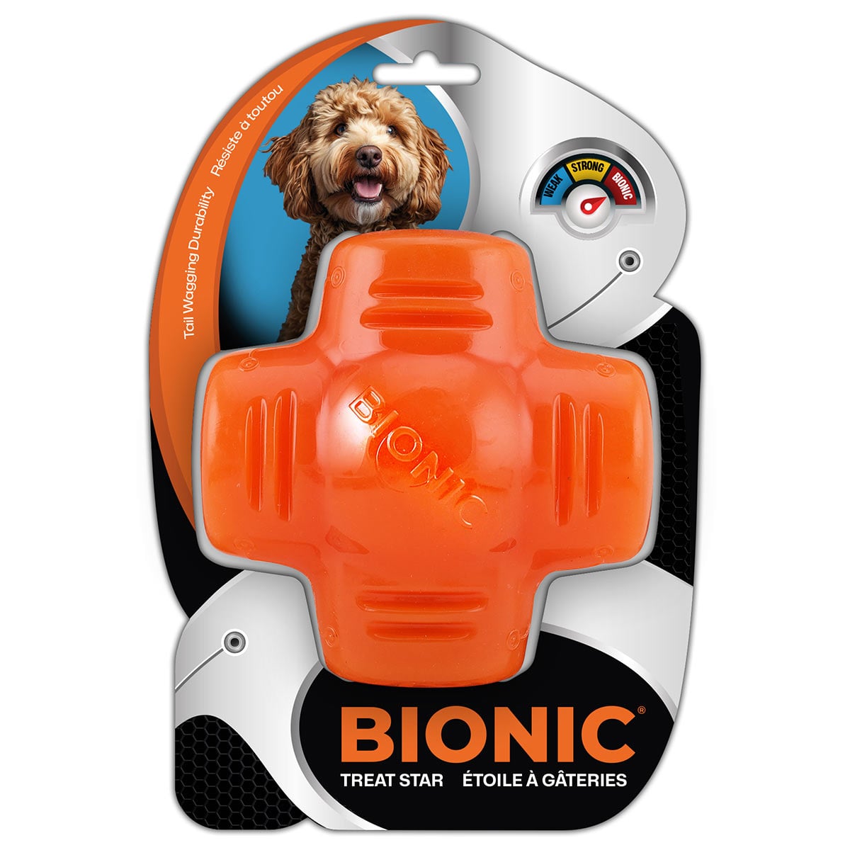 BIONIC Hundespielzeug Treat Star