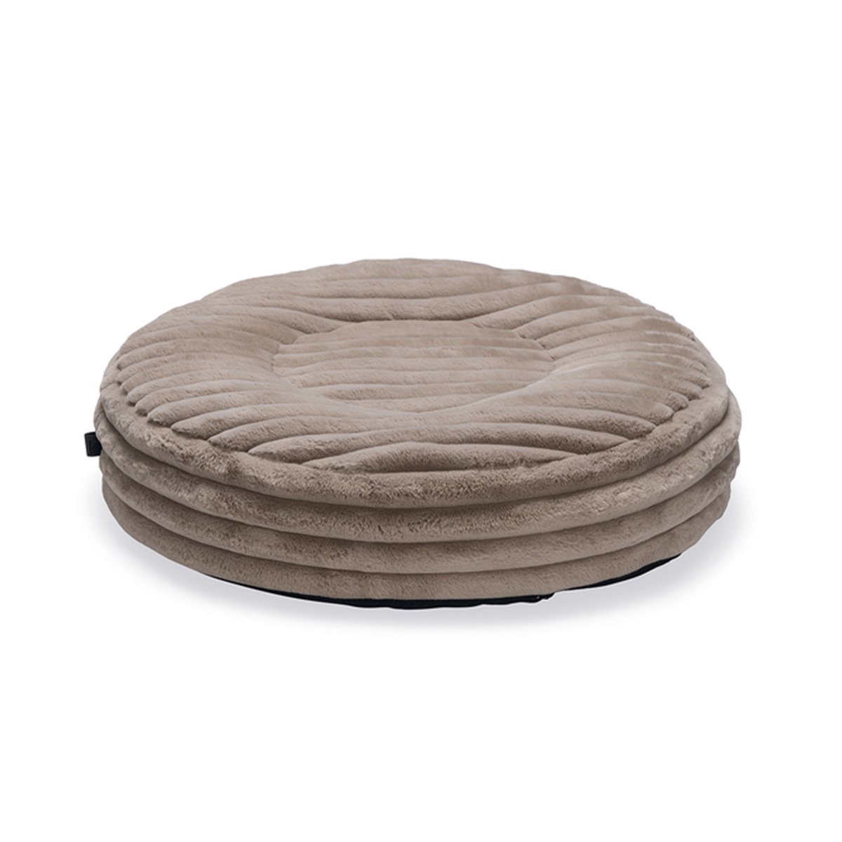 Designed by Lotte Hundekissen Cord Reza rund beige 80x20 cm