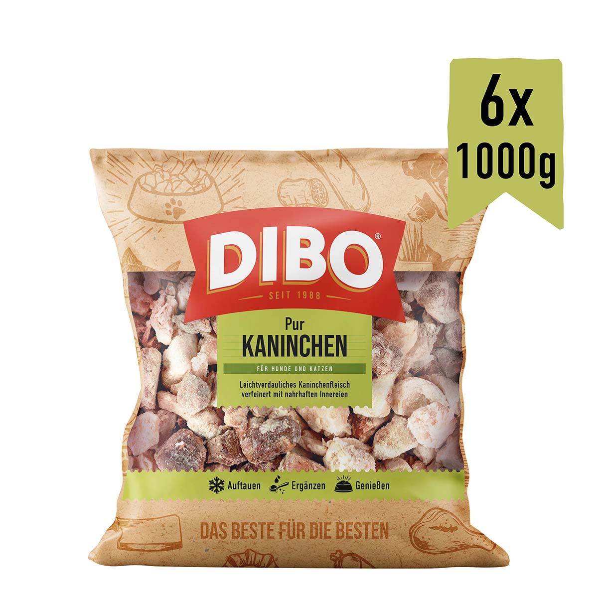 DIBO Kaninchen 6x1000 g