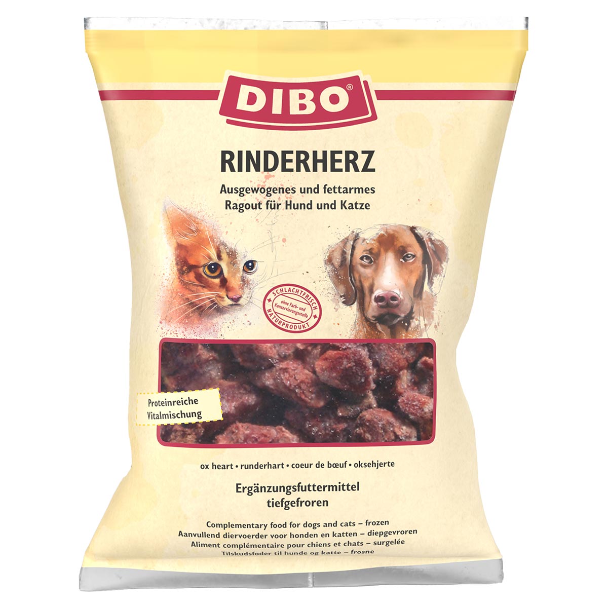 DIBO Rinderherz 12x500 g