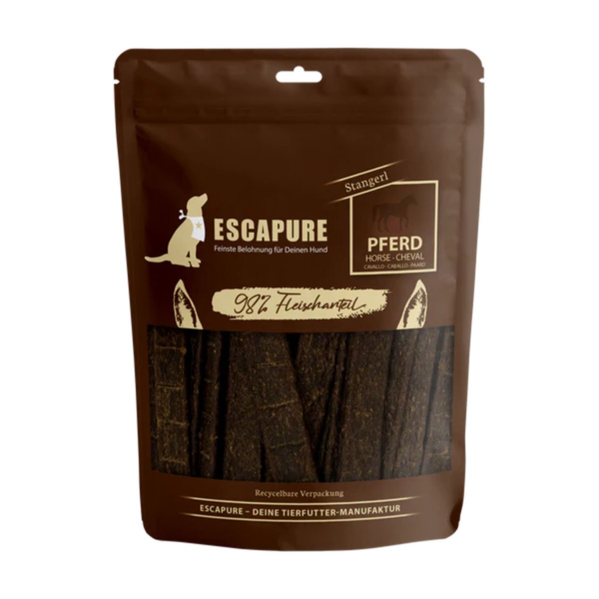 Escapure Pferde Stangerl 150g