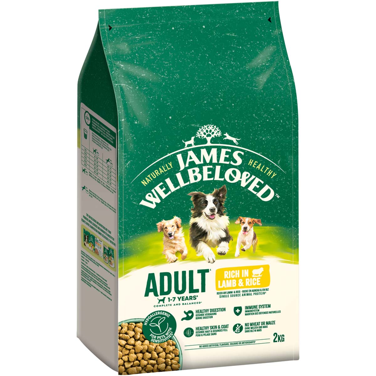 JAMES WELLBELOVED Adult Lamm & Reis 2 kg