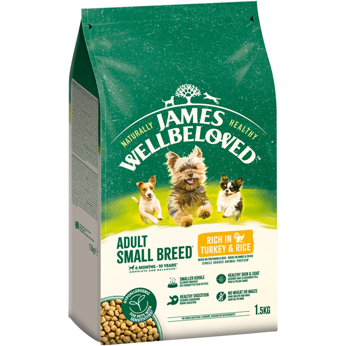 JAMES WELLBELOVED Mini Truthahn & Reis 1,5 kg