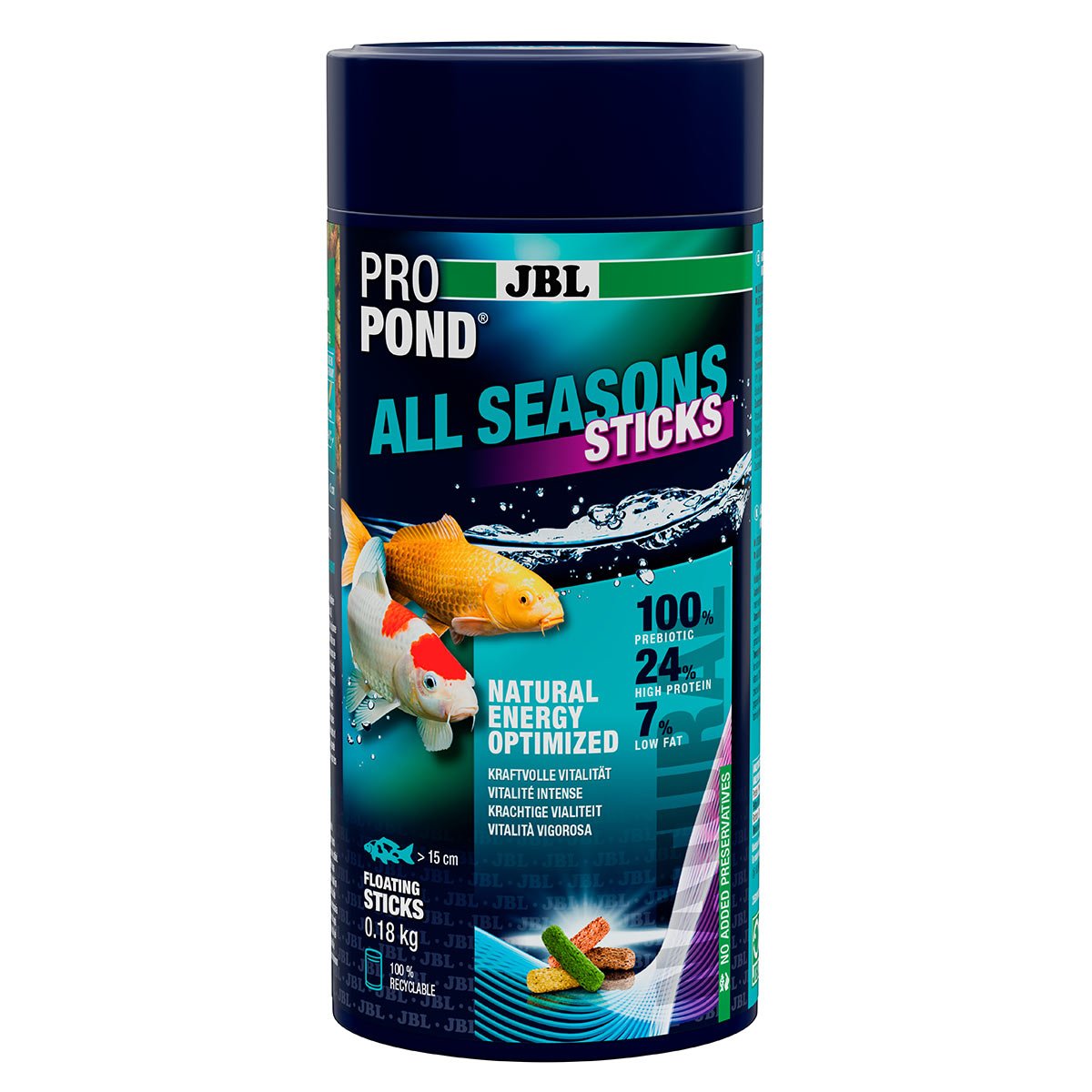 JBL ProPond All Seasons Sticks Ganzjahresfutter 180g