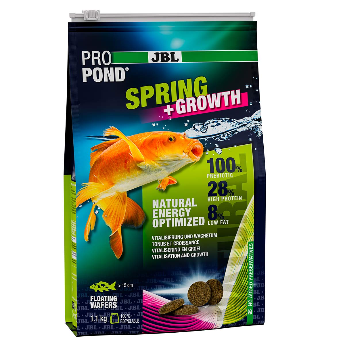 JBL ProPond Spring + Growth Wafers 1,1kg
