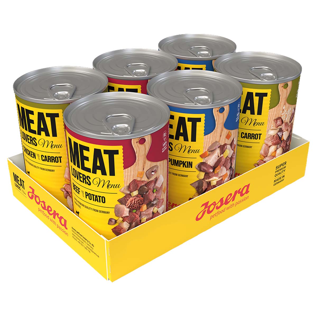 Josera Meat Lovers Menu Multipack 6x400g