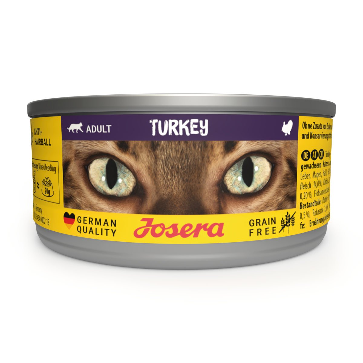 Josera Nassfutter Cat Turkey 12x85g