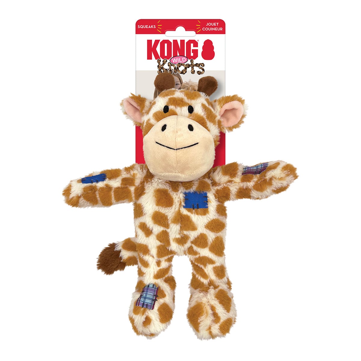 KONG Hundespielzeug Wild Knots Giraffe Md/Lg