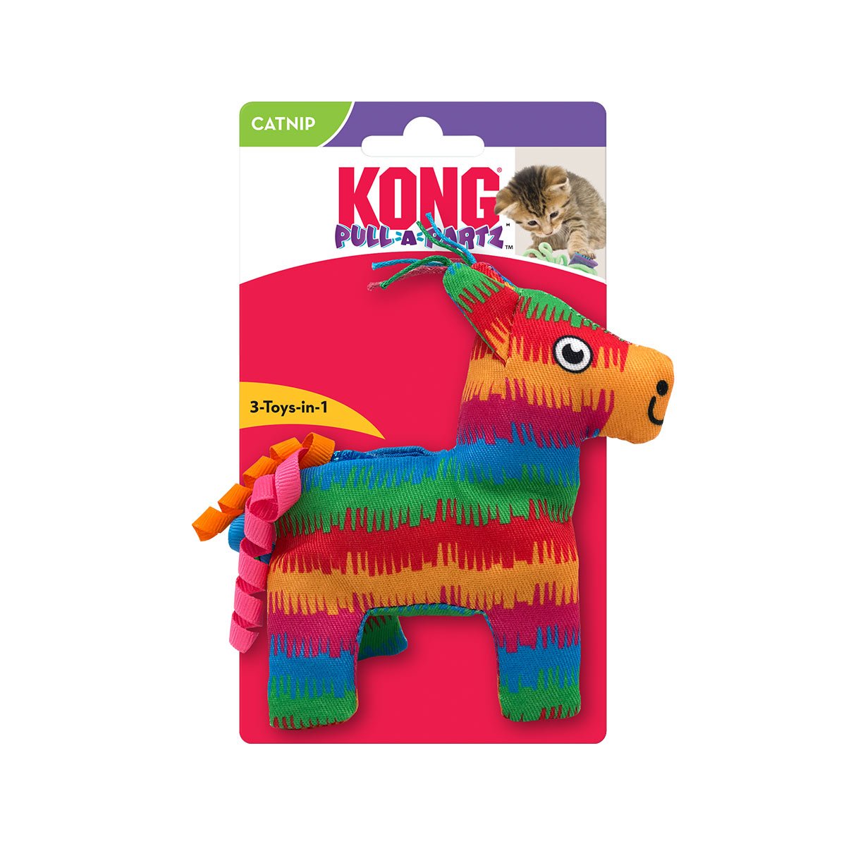 KONG Katzenspielzeug Pull-A-Partz Pinata