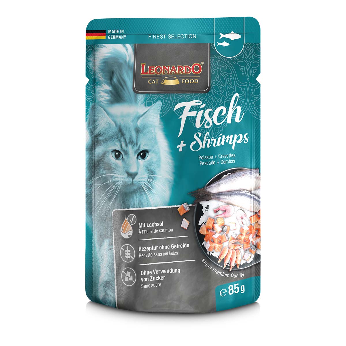 Leonardo Finest Selection Fisch und Shrimps 16x85g