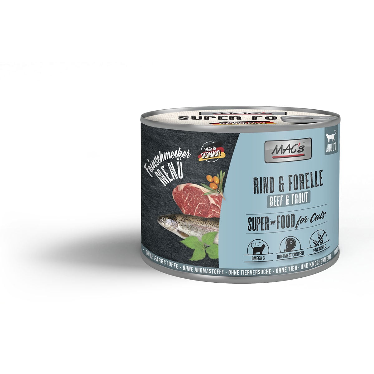 MAC's Cat Feinschmecker Rind & Forelle 6x200g