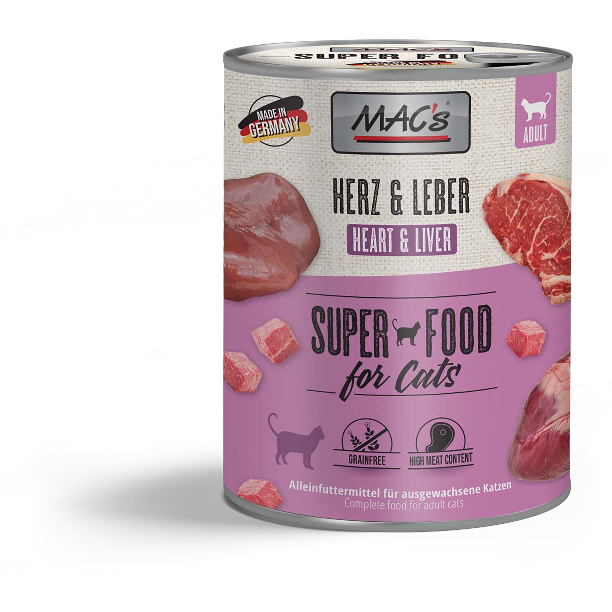 MAC's CAT Herz & Leber 12x800g