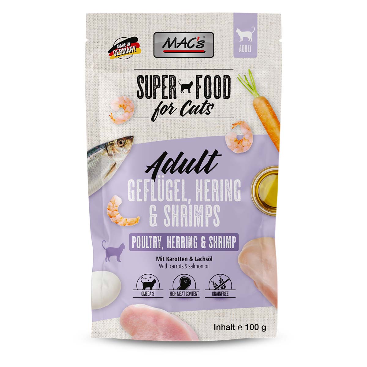 MAC's Cat Hering und Shrimps 12x100g