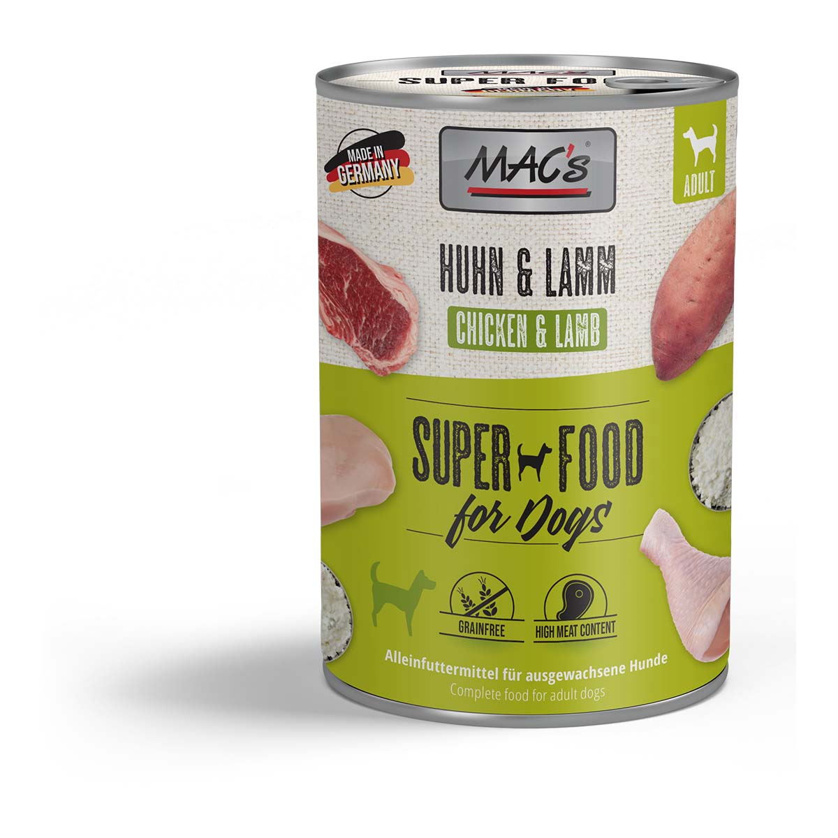 MAC's DOG Huhn & Lamm 12x400g