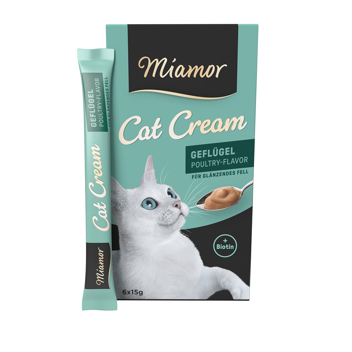 Miamor Cat Cream Geflügel 6x15g