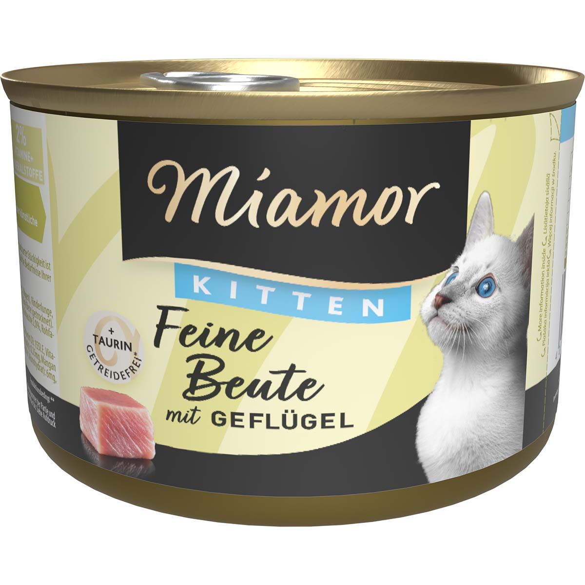 Miamor Feine Beute Kitten - Geflügel 12x185g