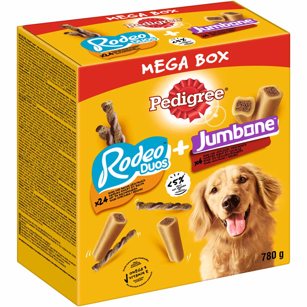PEDIGREE Mega Box Snacks 780g
