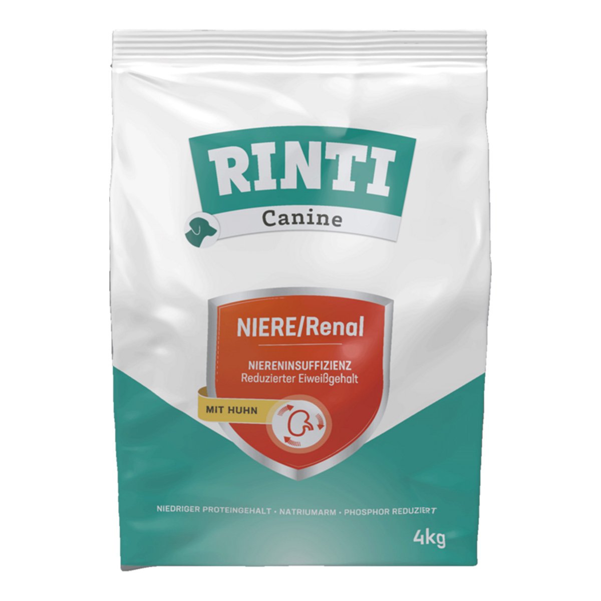 RINTI Canine Niere/Renal Huhn Trockenfutter 4kg
