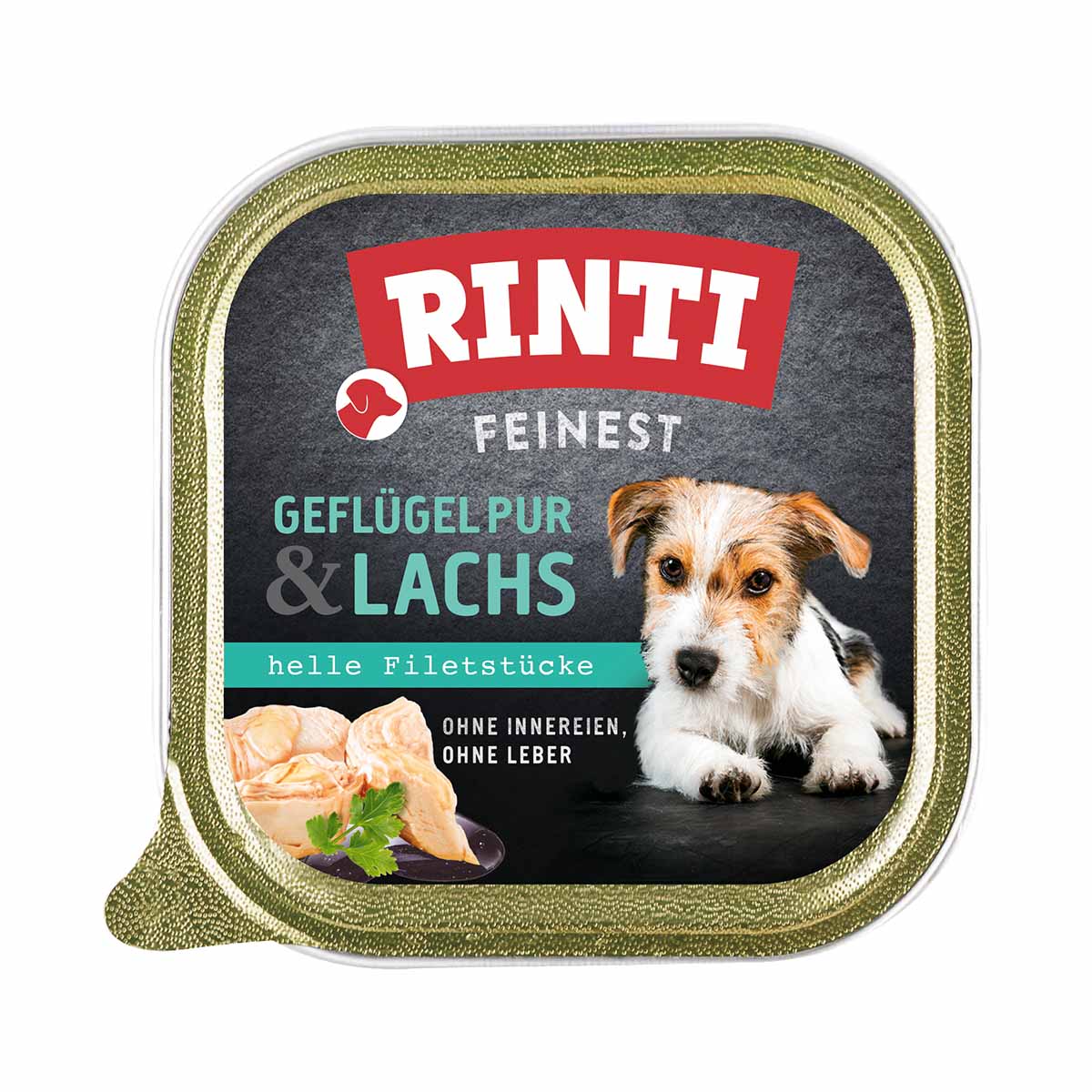 Rinti Feinest Geflügel pur & Lachs 44x150g